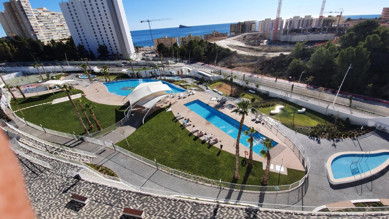 Sunny Morning Of Costa Blanca - Sunset Waves Benidorm Leilighet Eksteriør bilde