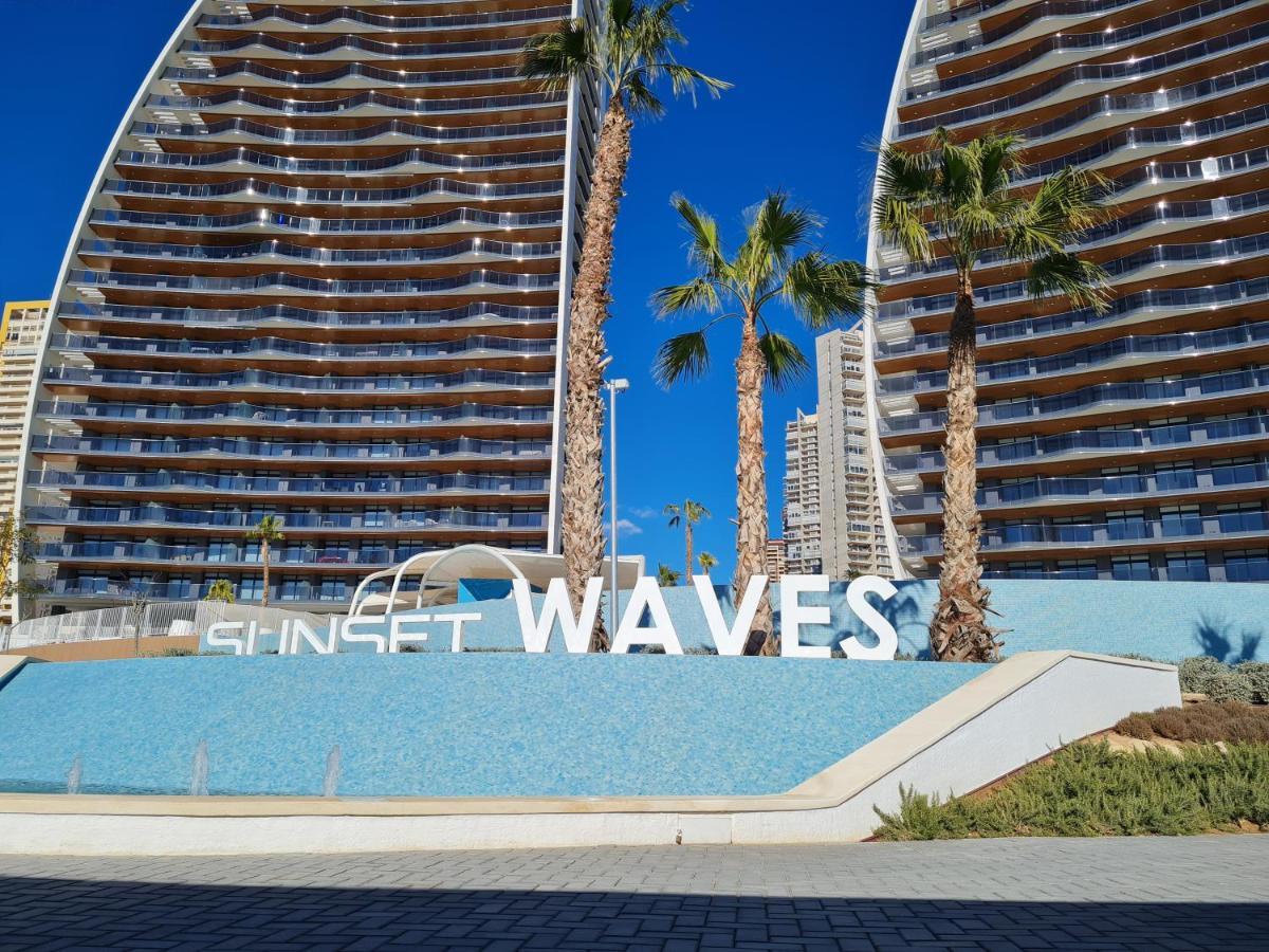 Sunny Morning Of Costa Blanca - Sunset Waves Benidorm Leilighet Eksteriør bilde